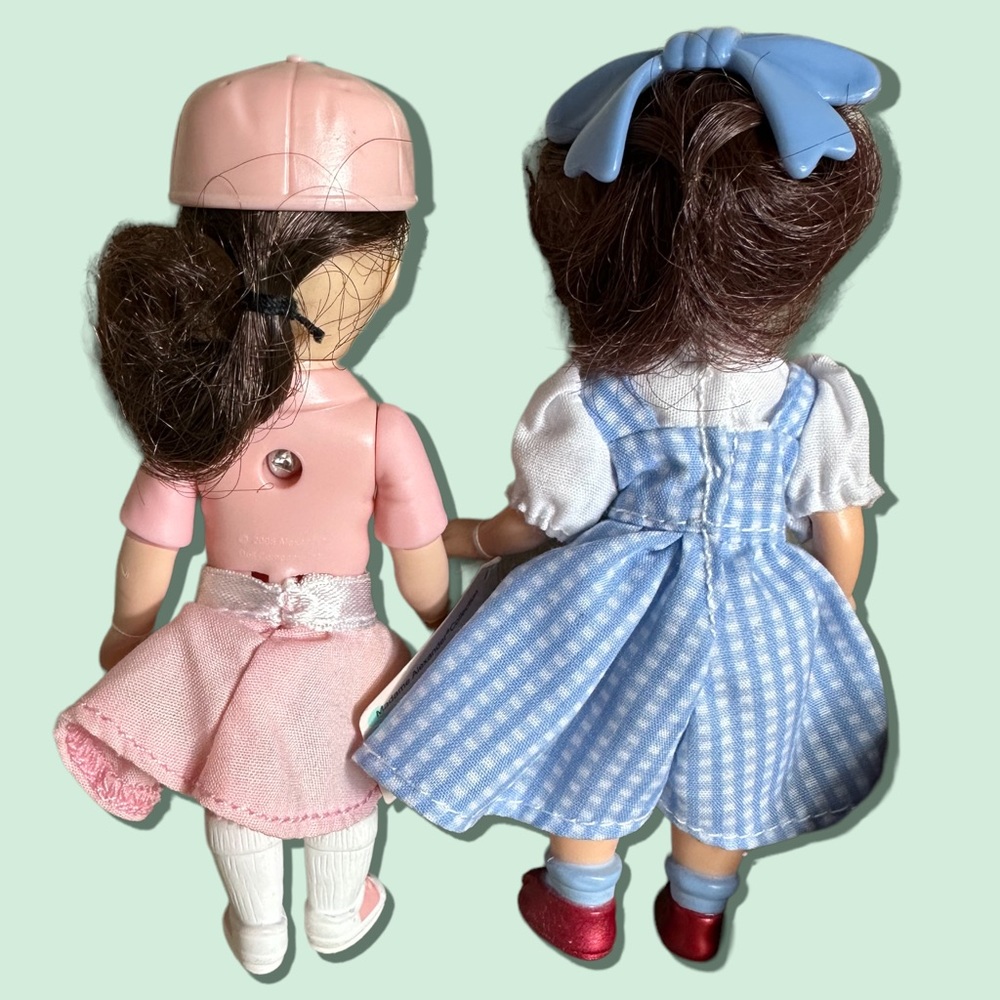 Set Of Four Madame Alexander Small 5” Dolls Dorothy Wicked Witch Baseball Rain - Picture 6 of 7